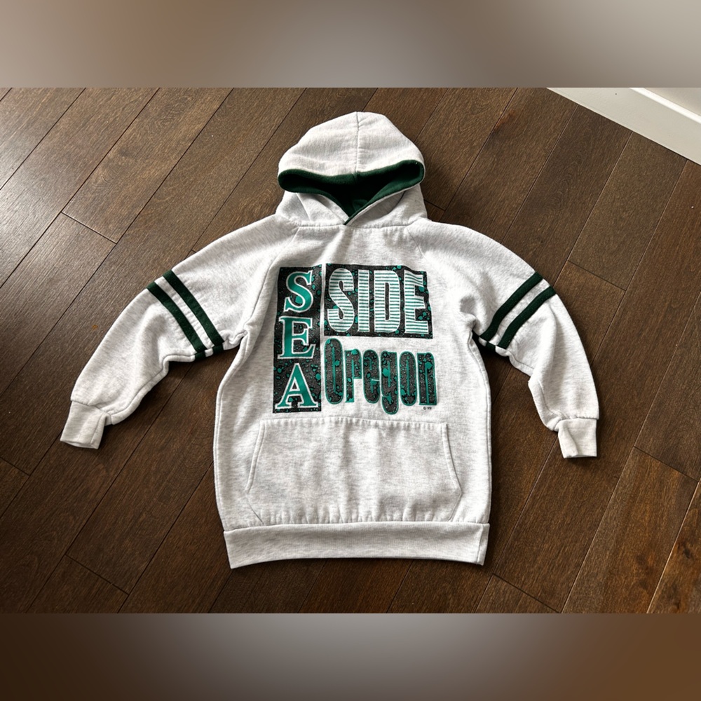 Vintage‎ seaside Oregon hoodie size L YOUTH
